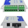 UOTEK Serial RS-232/485/422 to optic fiber media converter