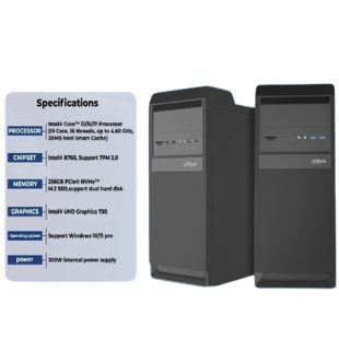 Dahua Desktop PC Intel i5-13400 13th Gen 8GB DDR5, 512SSD